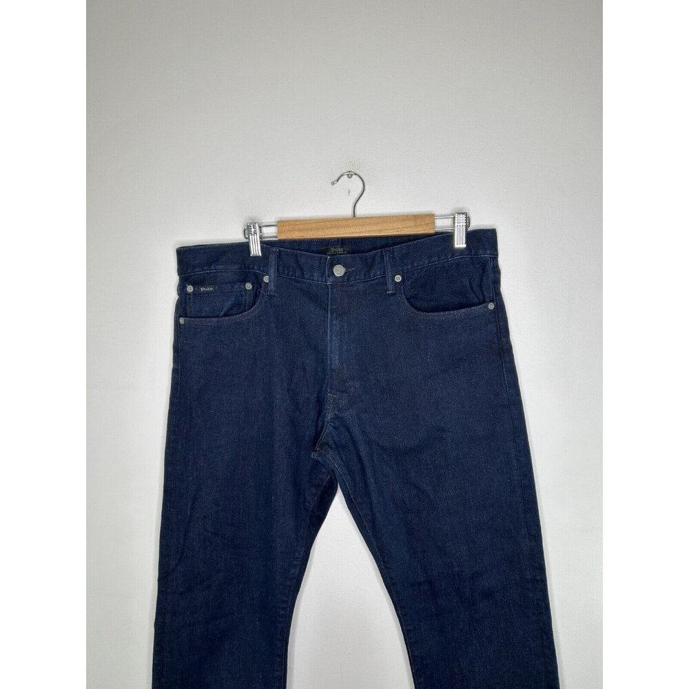 Polo by Ralph Lauren Men's Slim Jeans - Dark Blue - Picture 2 of 15